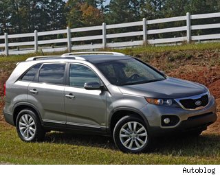 Ford Escape, Chevrolet Equinox, Mazda CX-7, Toyota RAV4, Kia Sorento, Nissan Rogue, Subaru Forester, Hyundai Santa Fe, Dodge Journey