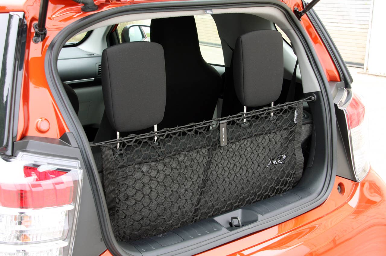 2012 Scion iQ rear cargo area
