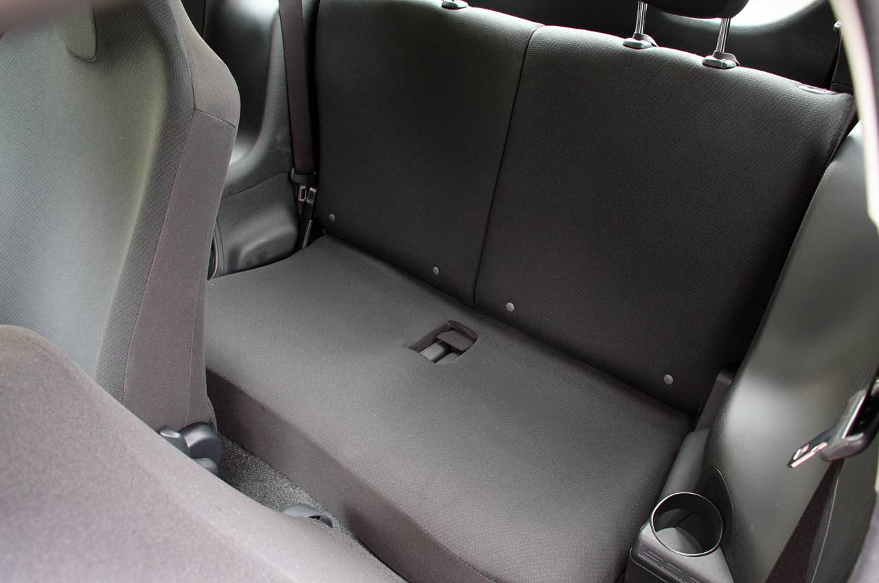 2012 Scion iQ rear seats