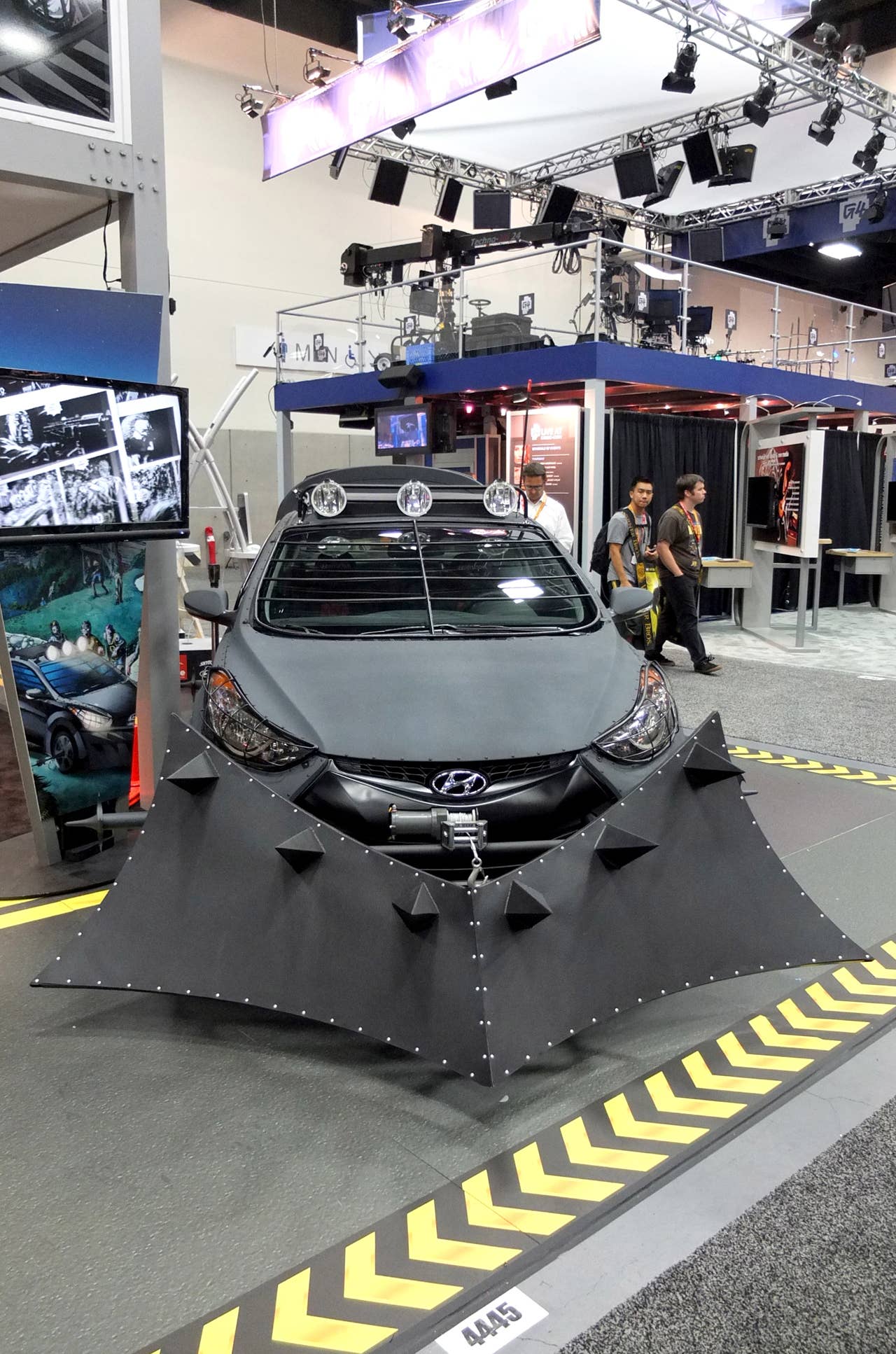 The Walking Dead Hyundai Elantra Coupe front