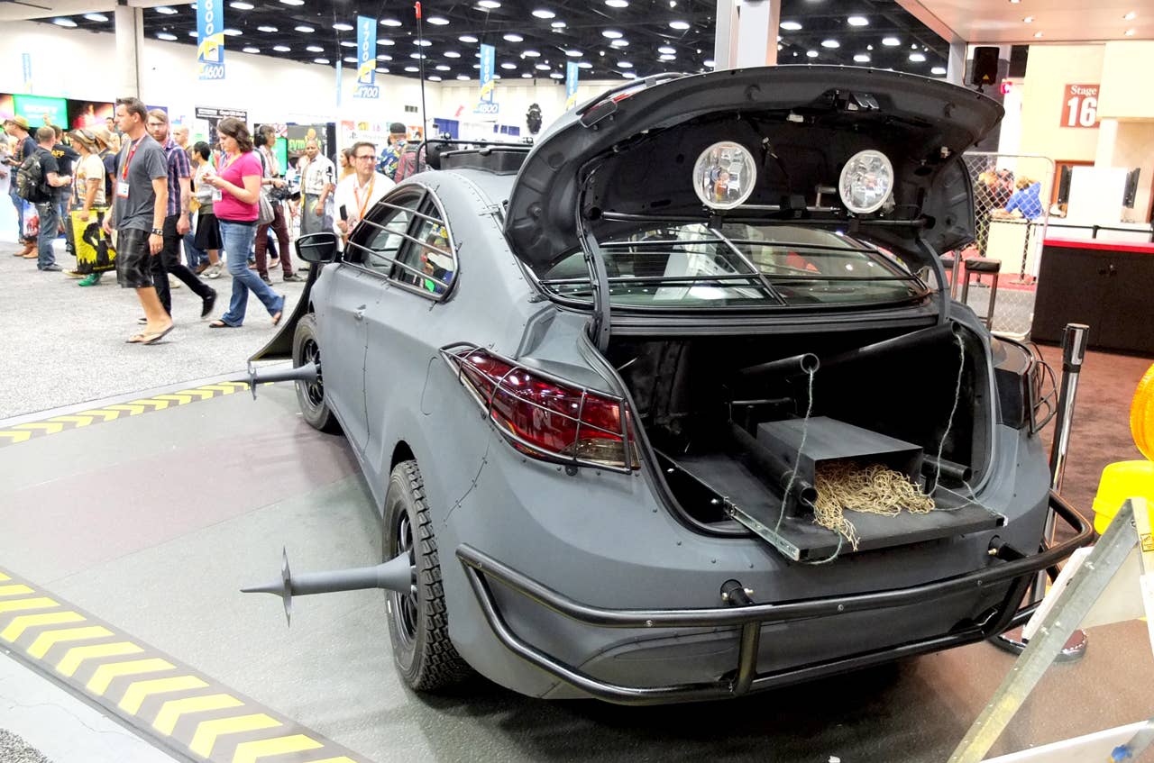 The Walking Dead Hyundai Elantra Coupe trunk