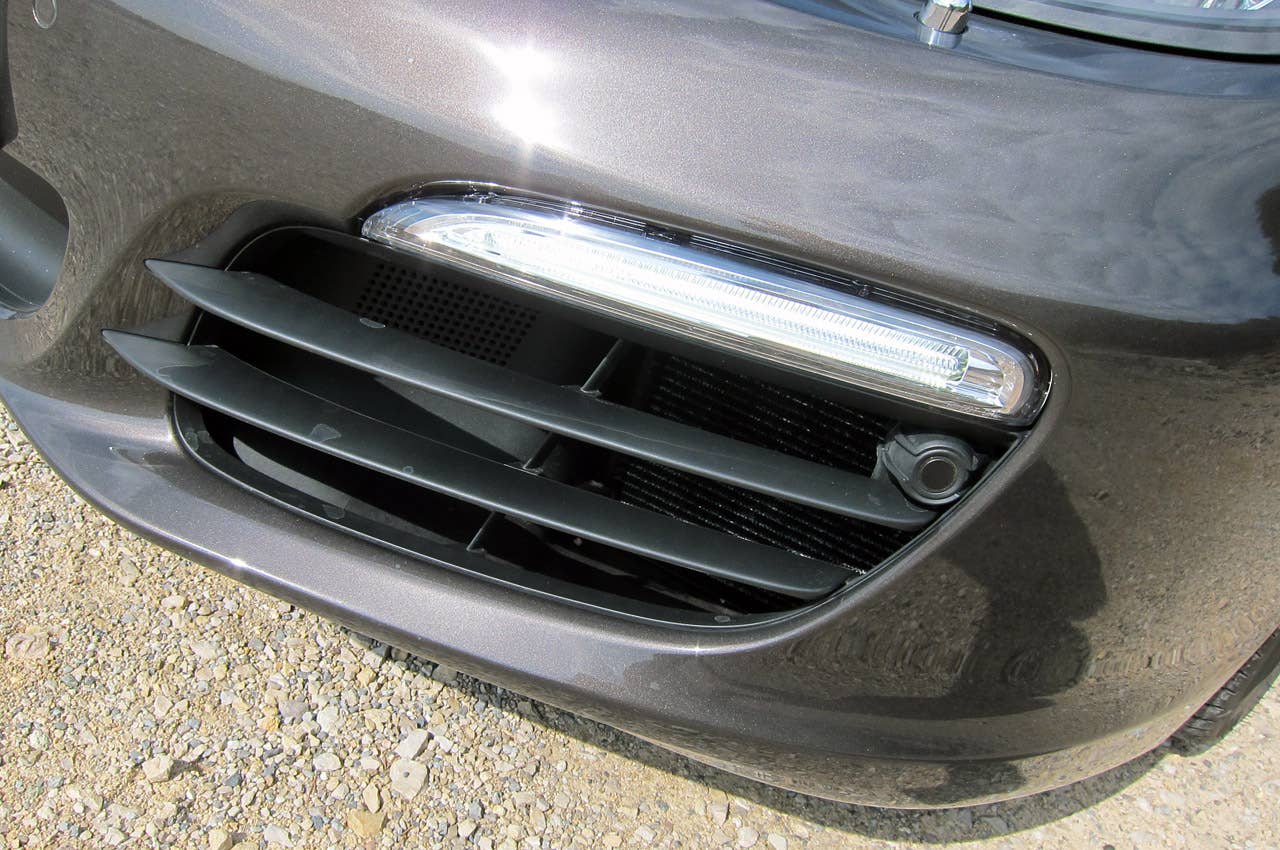 2013 Porsche Boxster S front intake