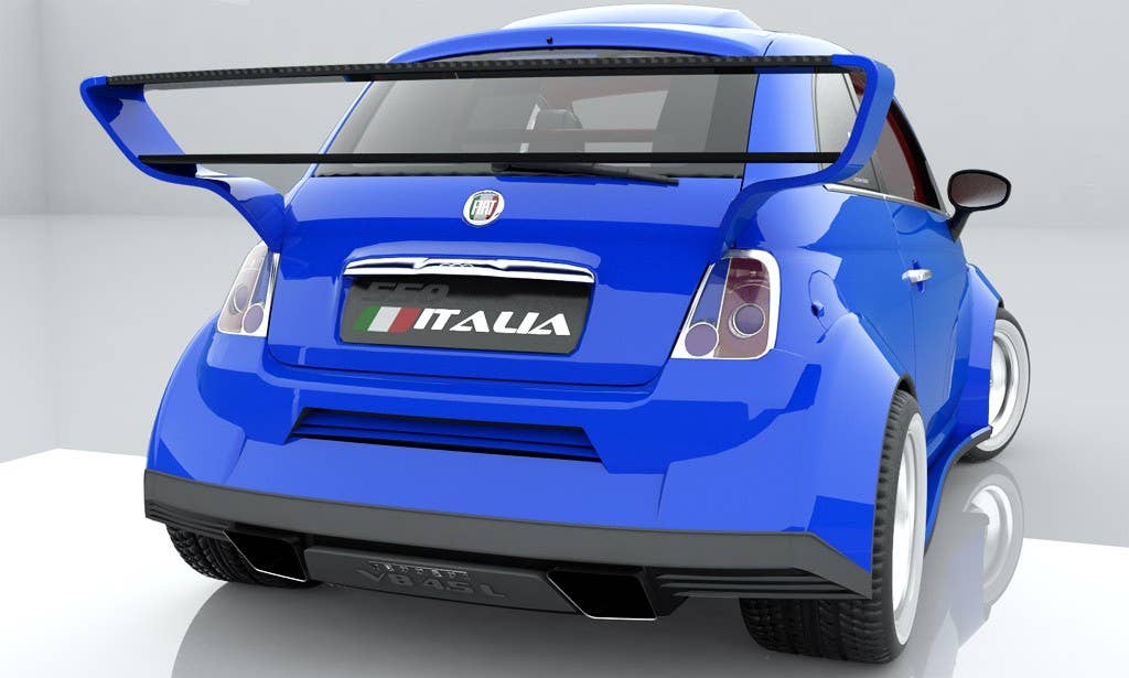 Lazzarini Design Fiat 550 Italia rear