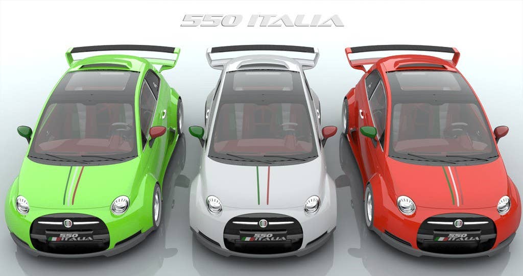 Lazzarini Design Fiat 550 Italia colors