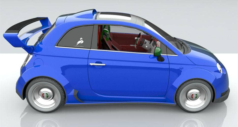 Lazzarini Design Fiat 550 Italia side
