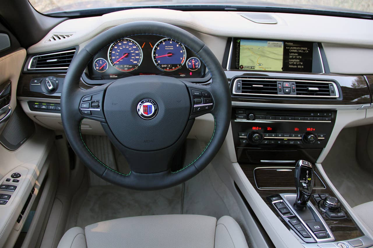 2013 BMW Alpina B7 interior