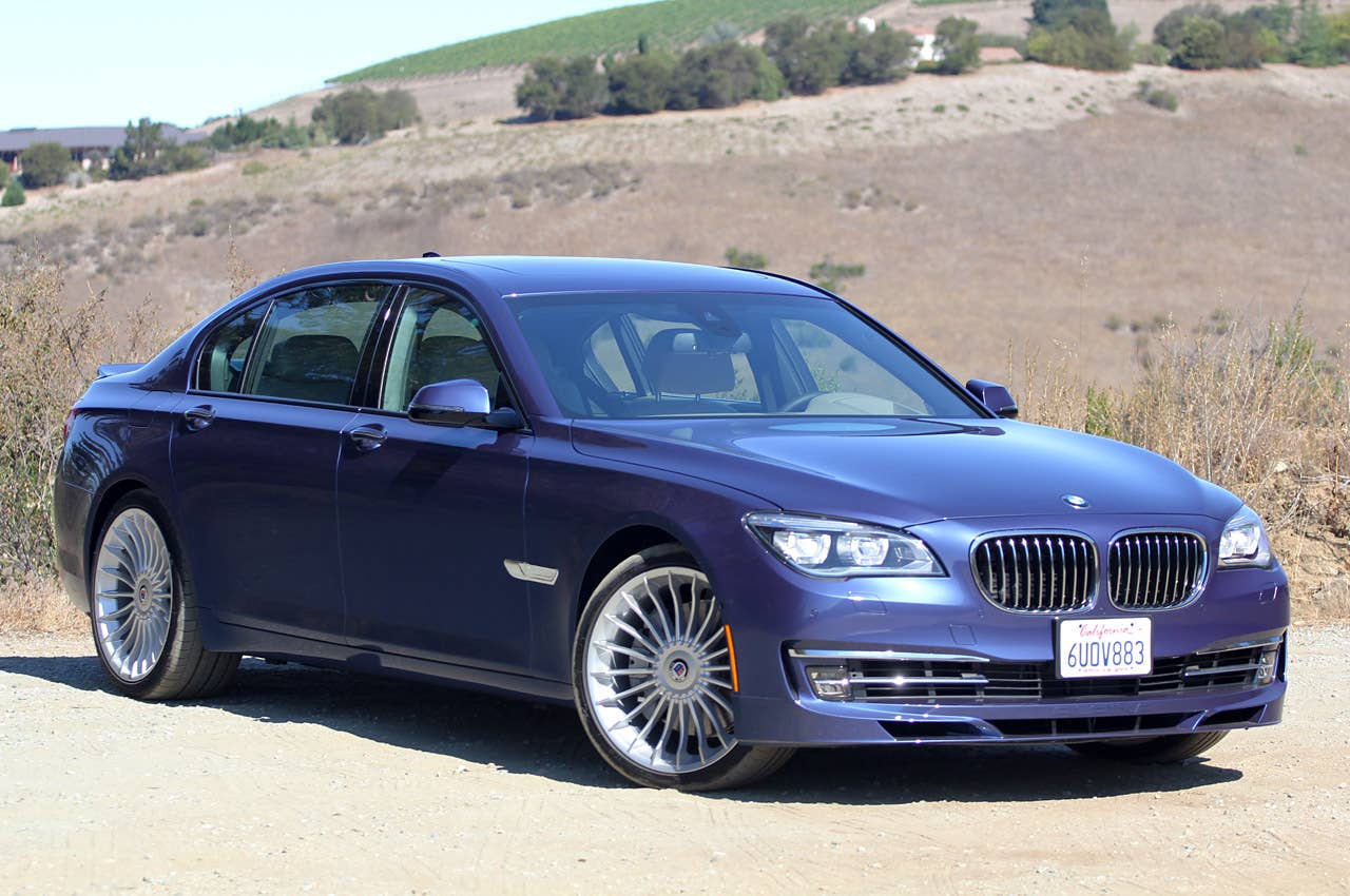 2013 BMW Alpina B7 front 3/4 view