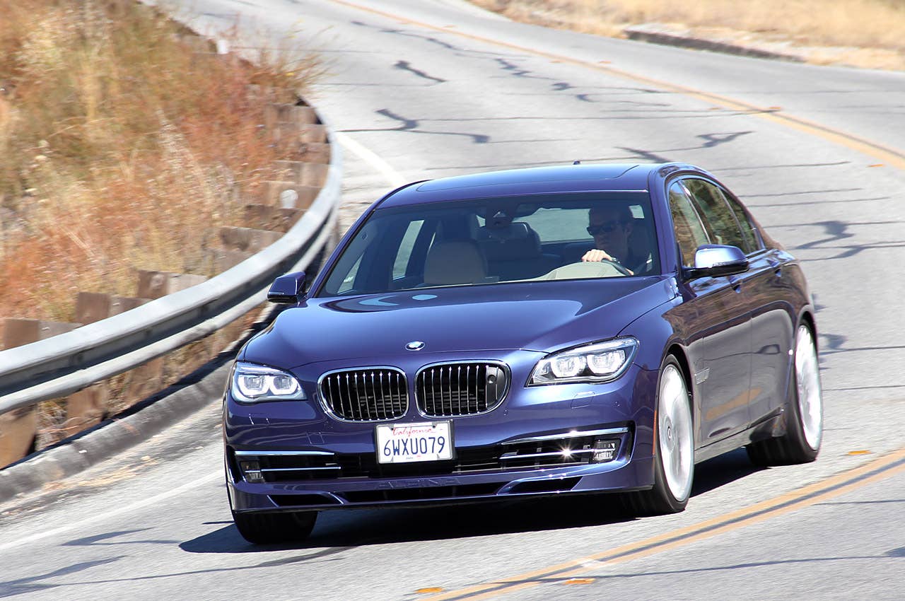 2013 BMW Alpina B7 driving