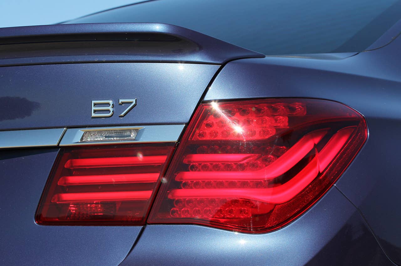 2013 BMW Alpina B7 taillight