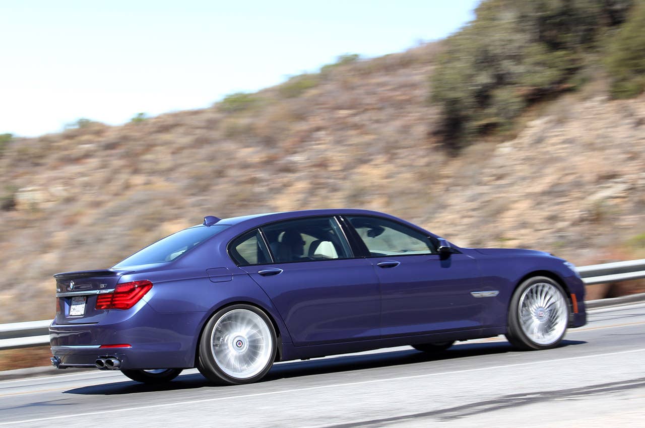 2013 BMW Alpina B7 driving
