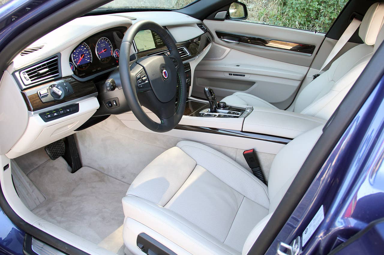 2013 BMW Alpina B7 interior
