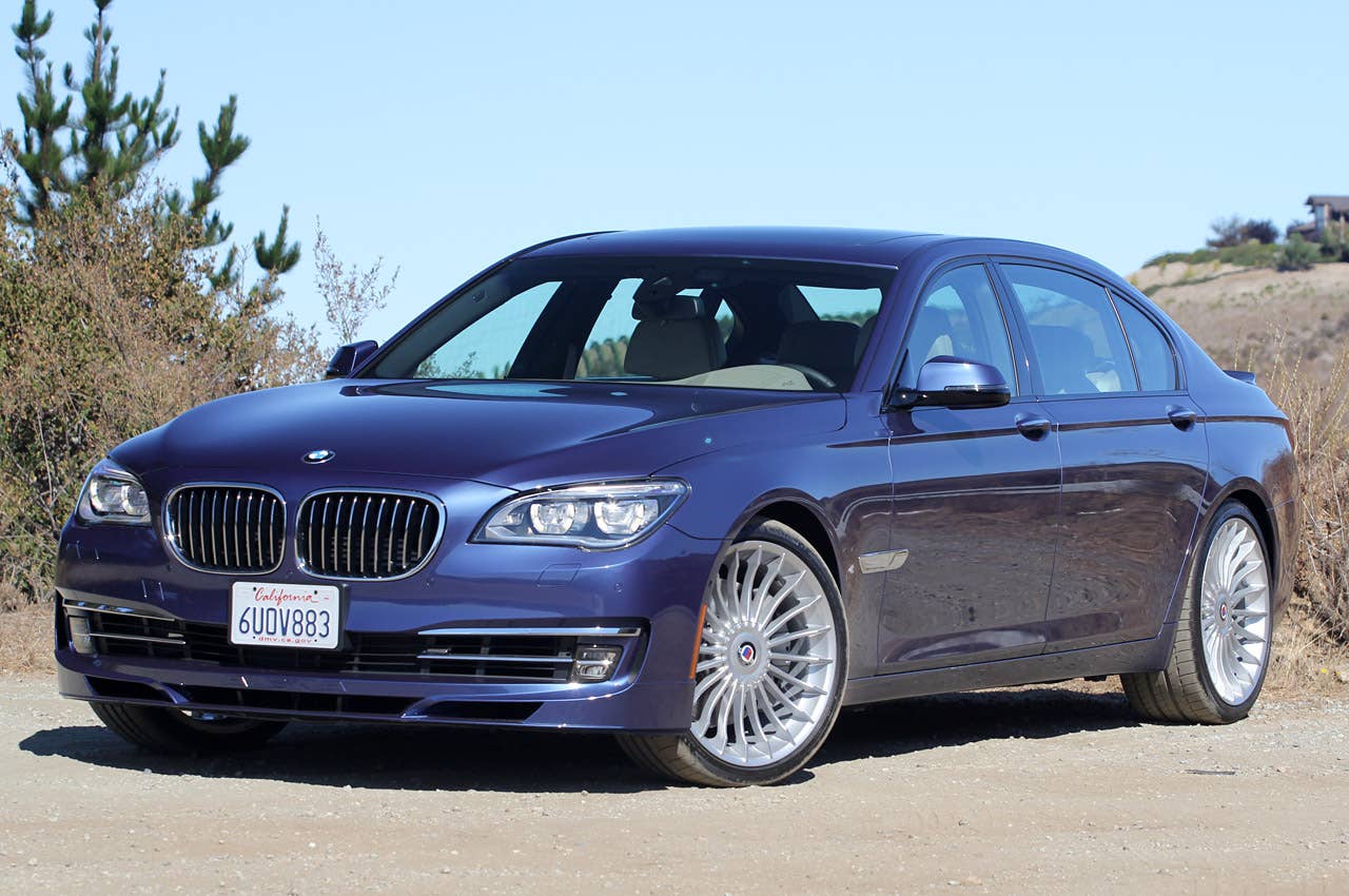 2013 BMW Alpina B7 front 3/4 view