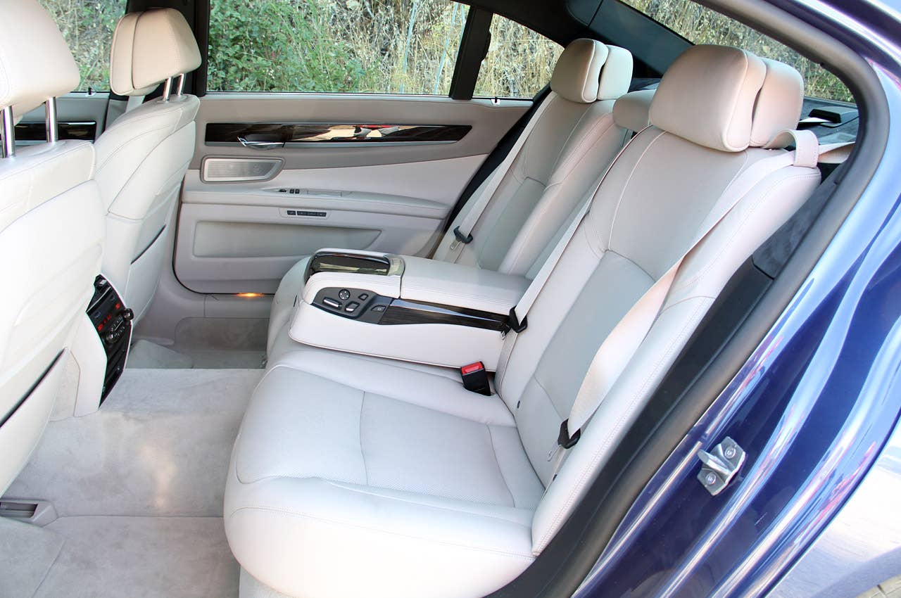 2013 BMW Alpina B7 rear seats