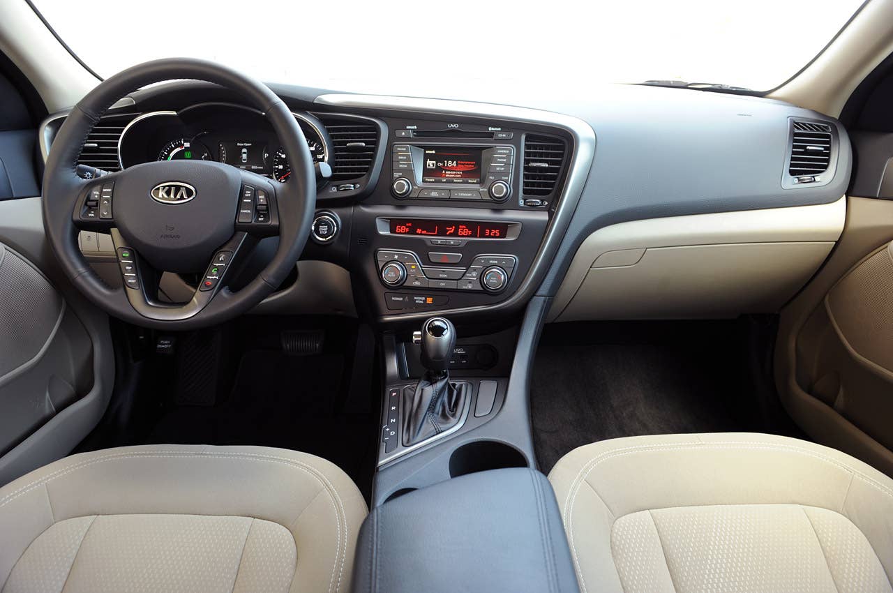 2011 Kia Optima Hybrid interior