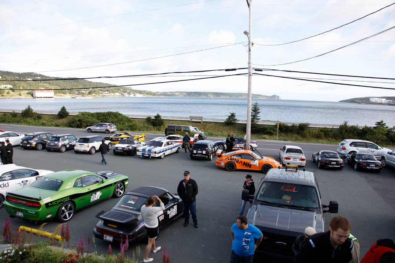 Flyin Miata in the 2011 Targa Newfoundland.