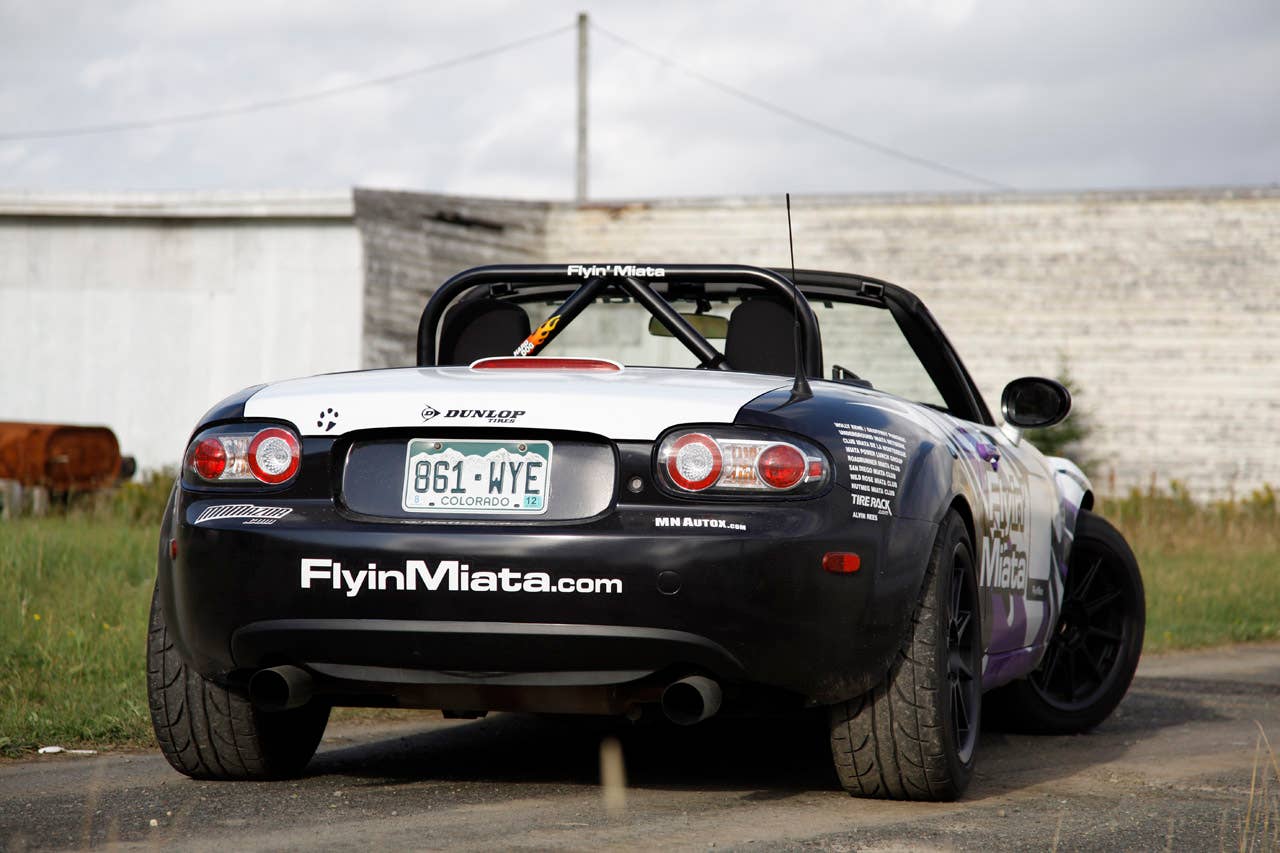 Flyin' Miata at the 2011 Targa Newfoundland.