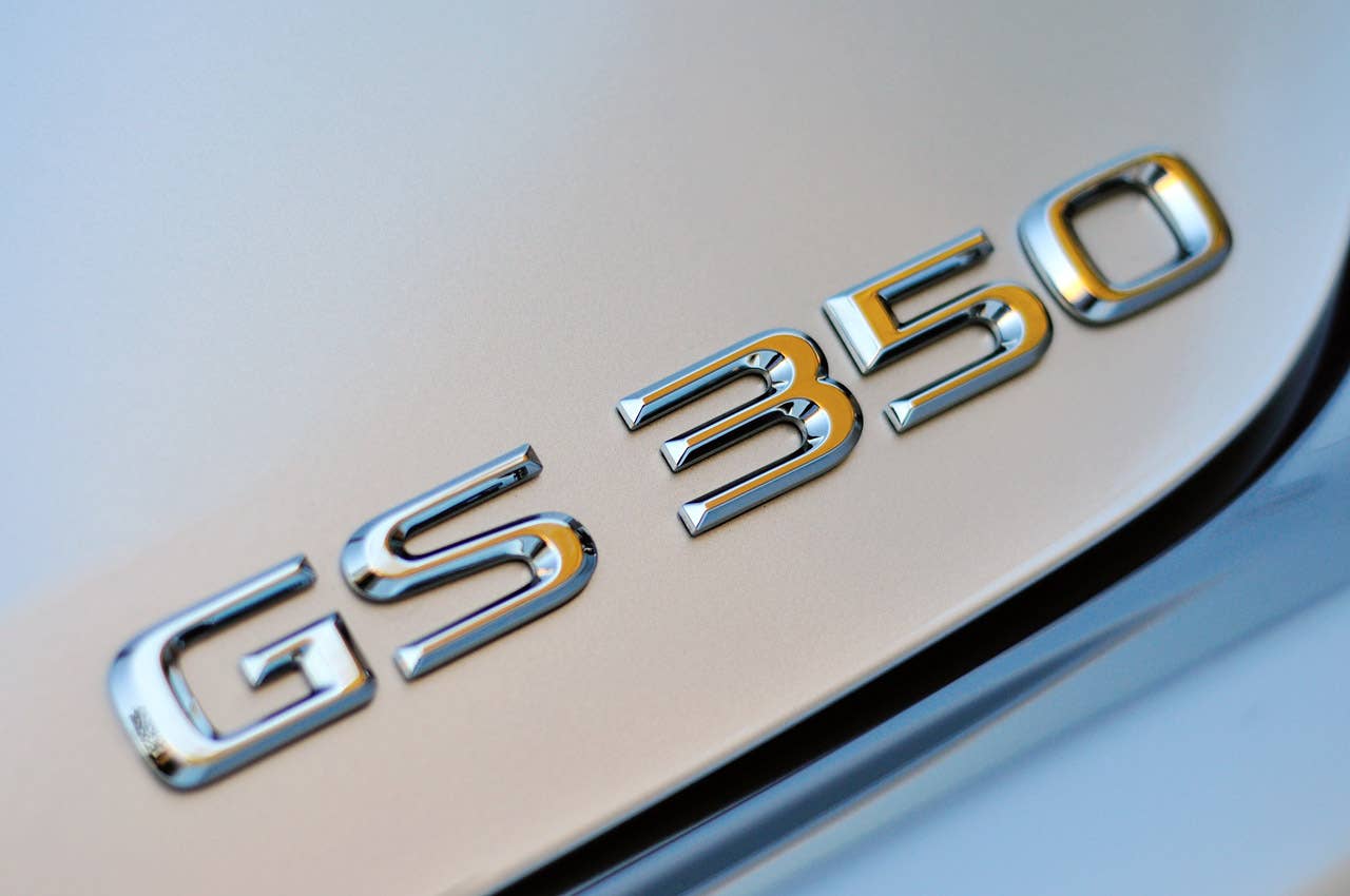 2013 Lexus GS 350 F Sport badge