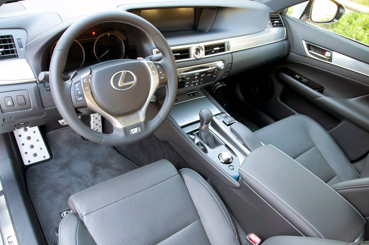 2013 Lexus GS 350 F Sport interior