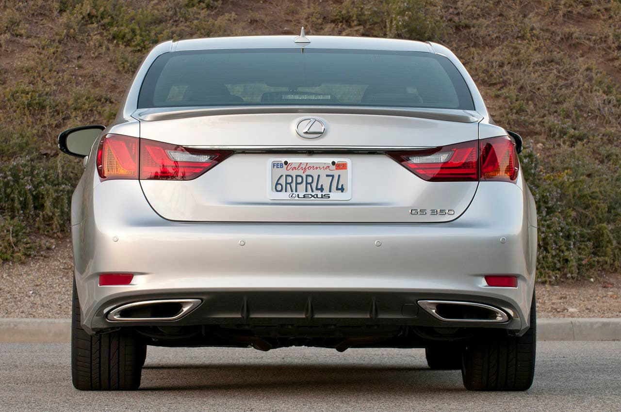 2013 Lexus GS 350 F Sport rear view