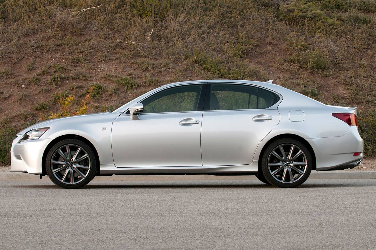 2013 Lexus GS 350 F Sport side view