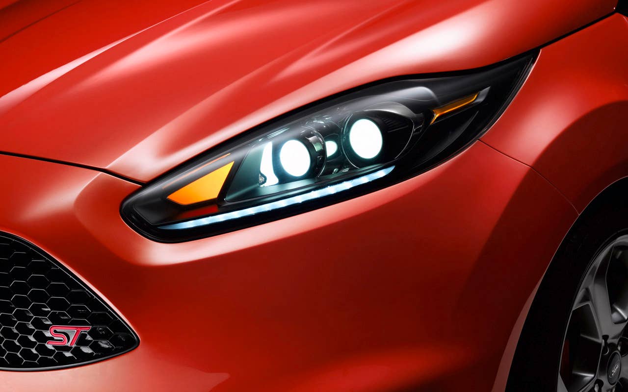 Ford Fiesta ST Concept: The Fiesta ST Concept signals the next step in Ford Motor Company's global performance vehicle strategy and hints at how a future Fiesta ST model might look when it joins the Focus ST in the global small car portfolio.