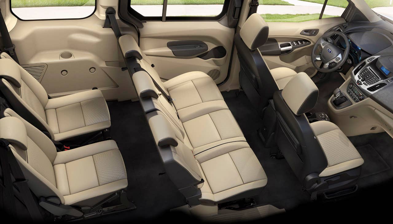 2014 Ford Transit Connect Wagon back seats