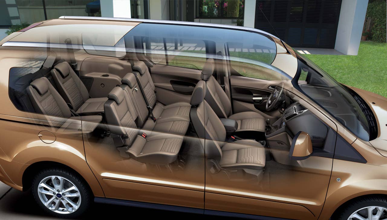2014 Ford Transit Connect Wagon cabin