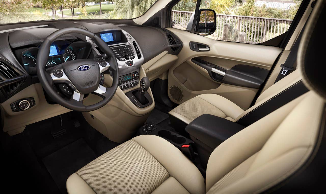 2014 Ford Transit Connect Wagon cabin