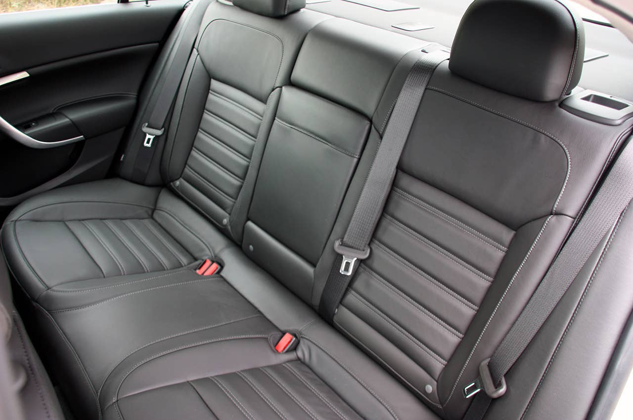 2012 Buick Regal GS rear seats