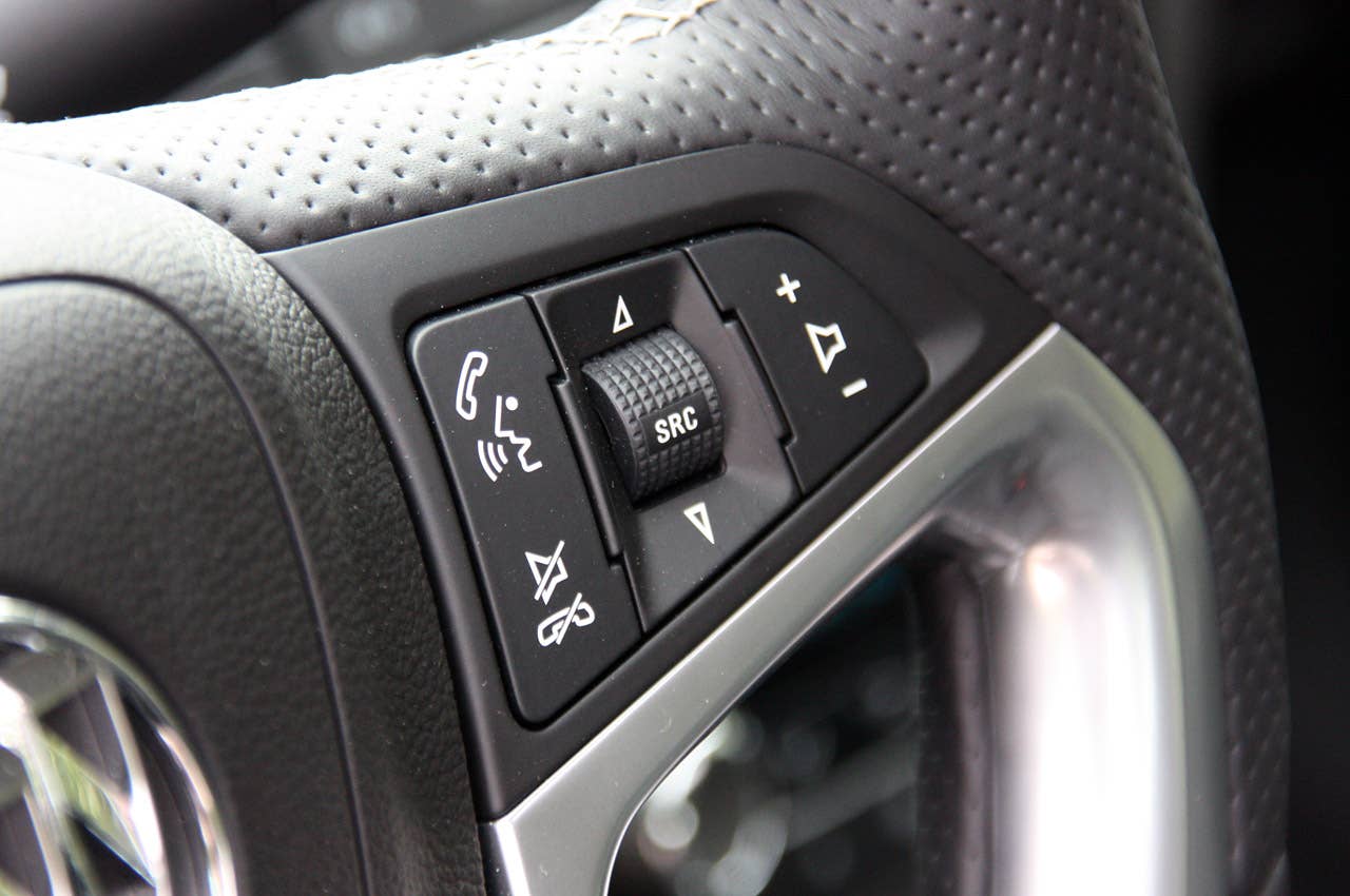 2012 Buick Regal GS steering wheel controls