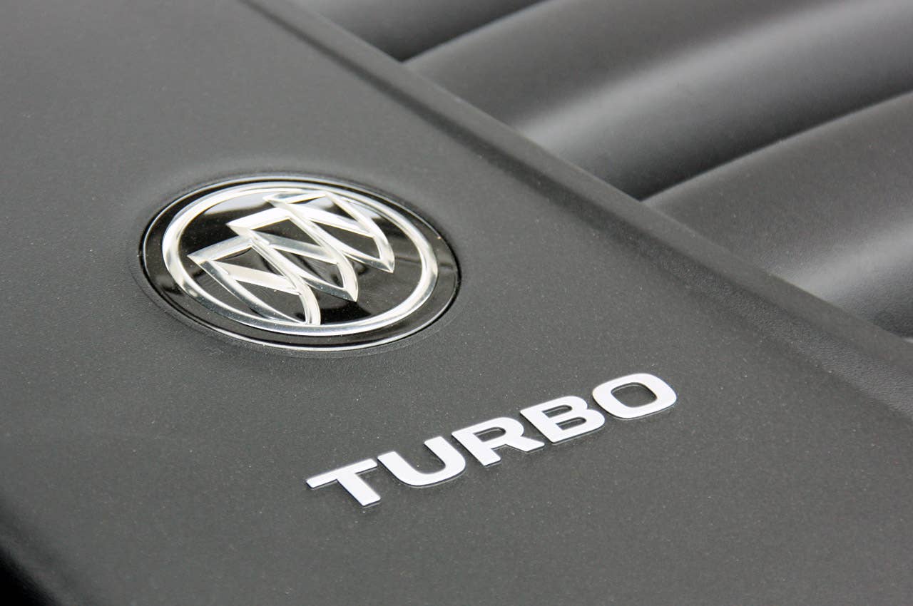 2012 Buick Regal GS engine detail
