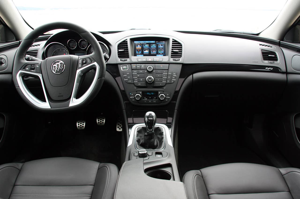 2012 Buick Regal GS interior