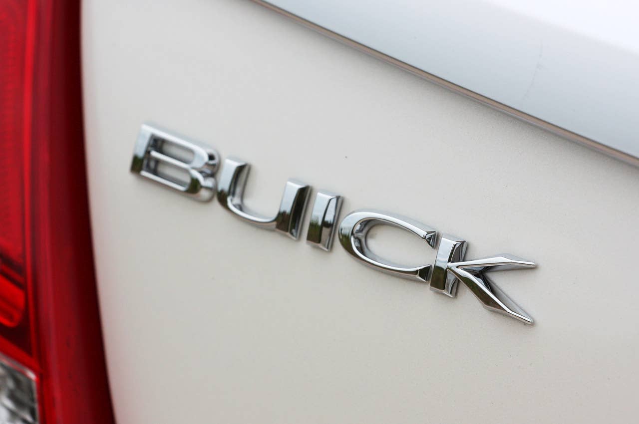 2012 Buick Regal GS badge