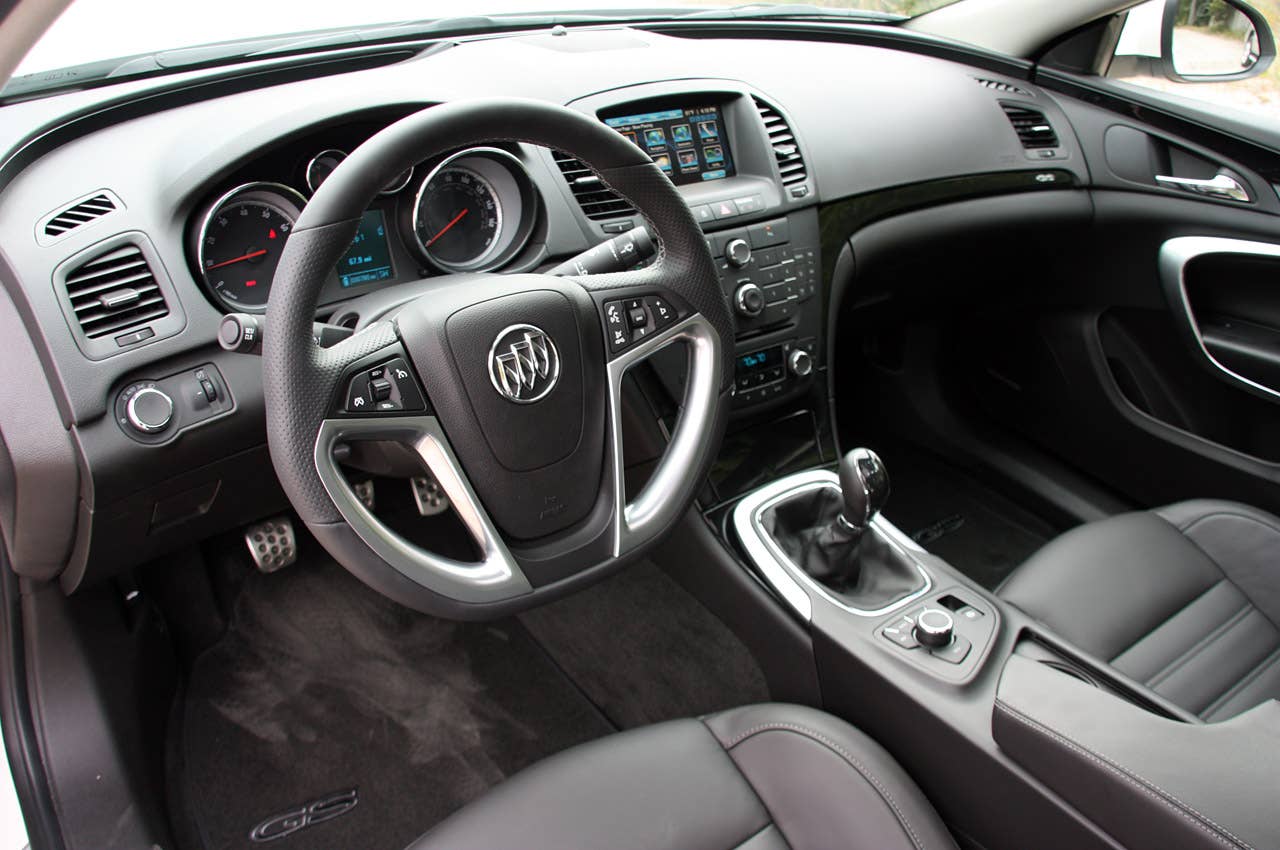 2012 Buick Regal GS interior