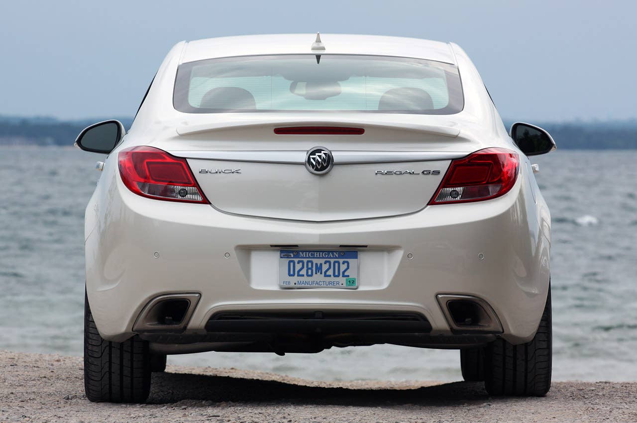 2012 Buick Regal GS rear view