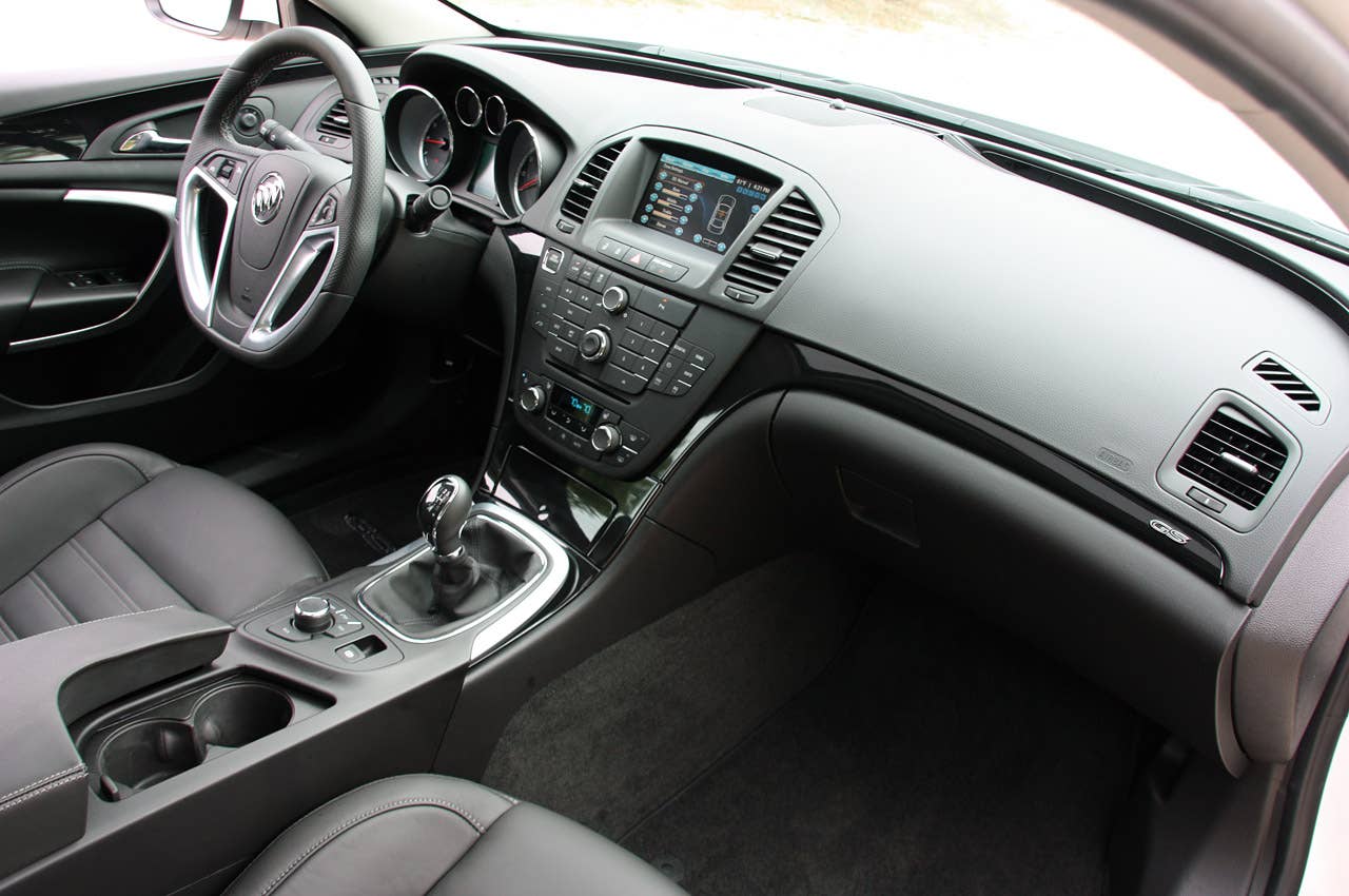2012 Buick Regal GS interior