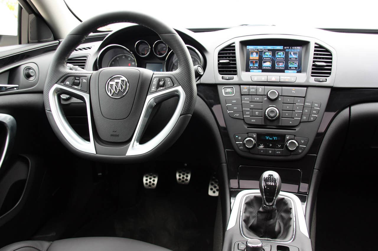 2012 Buick Regal GS interior