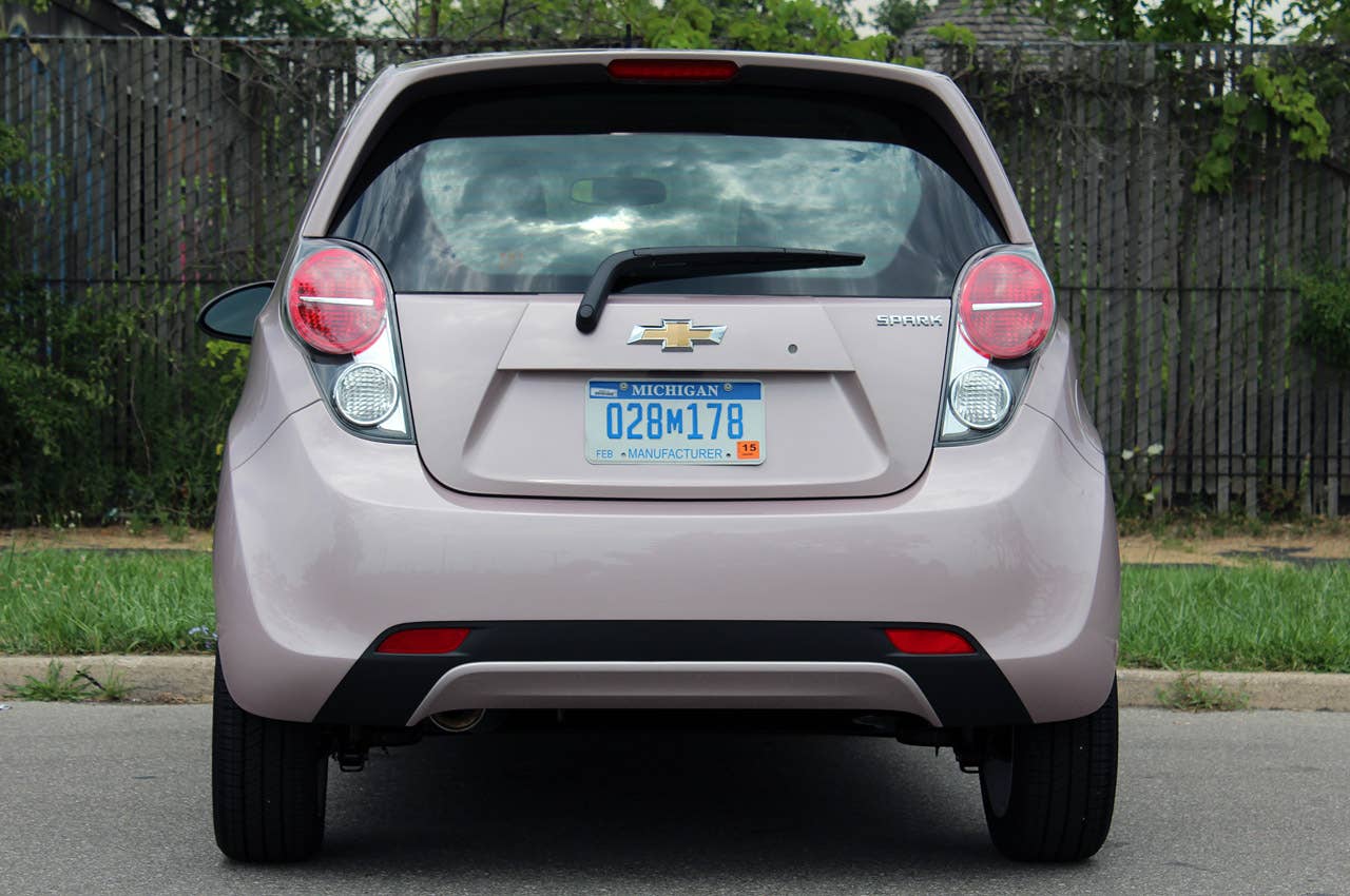 2013 Chevrolet Spark rear view