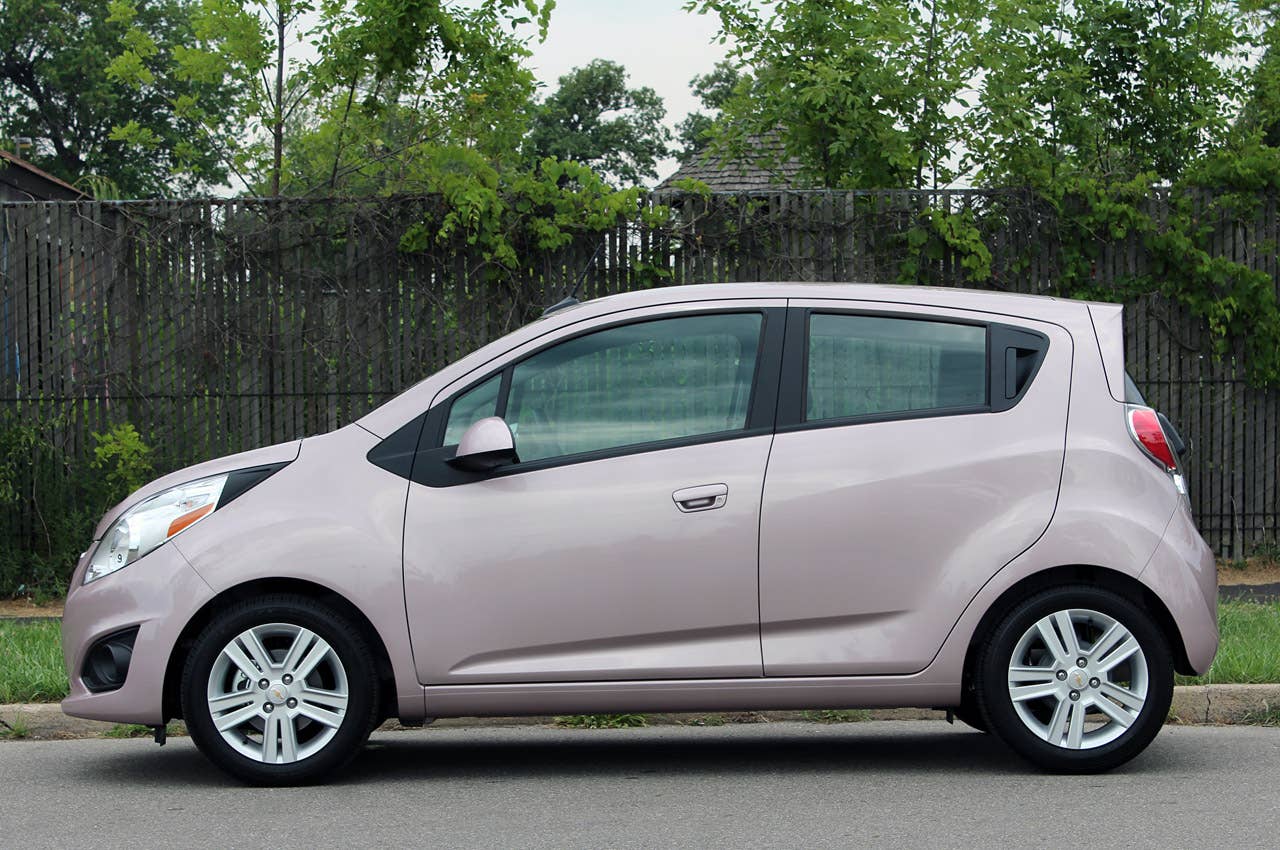 2013 Chevrolet Spark side view