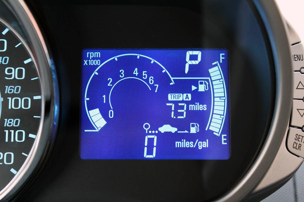 2013 Chevrolet Spark digital display