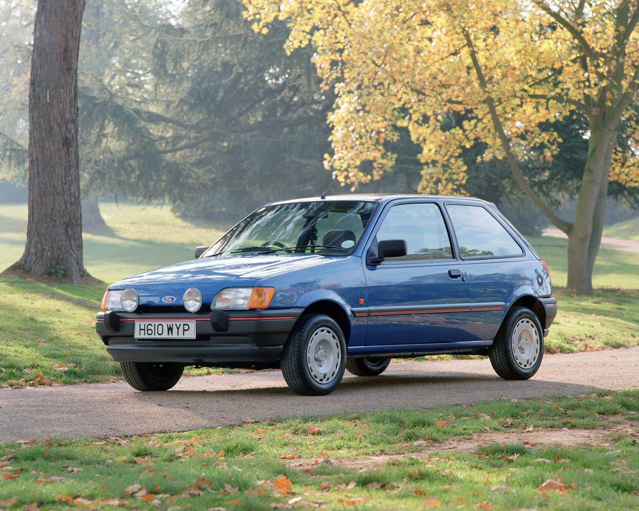 MkIII Fiesta appeared in 1989 and was available in three-door - such as the S model shown here - or, for the first time, five-door formats.