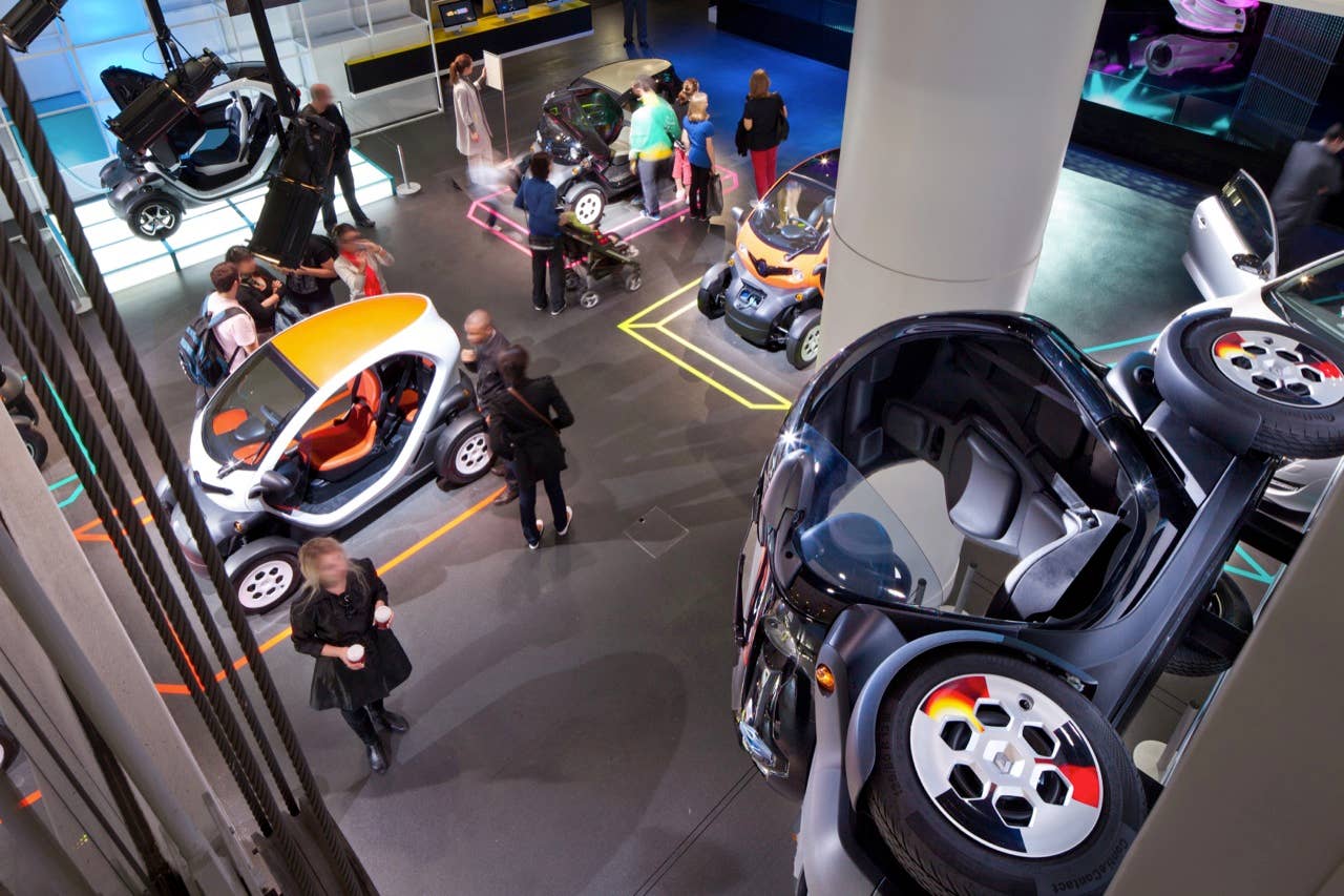 Renault Twizy– “Plug Into The Positive Energy” exhibit