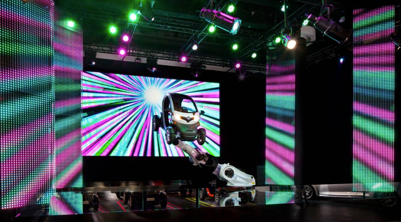 Renault Twizy– “Plug Into The Positive Energy” exhibit