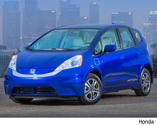 It might only be available to lease in limited numbers in only a few areas, but the Honda Fit EV certainly has one thing that's tremendously good about it: an official EPA rating of 118 MPGe and a range of 82 miles. Specifically, the all-electric Fit gets 132/105/118 city/highway/combined MPGe. Honda says the little EV is the most efficient vehicle the EPA has ever tested, but we're not sure about that.  Leases began"in select California and Oregon markets this summer, and now the car is headed to East coast rollout in early 2013." The Fit EV leases for $399 a month and has an MSRP of $36,625. The supply is lintier, so if you want one, get thee to a dealer that has one.