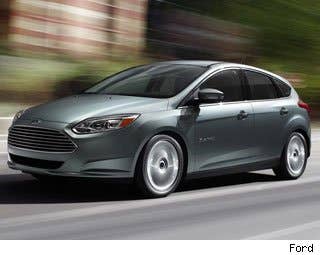 MSRP: $39,200 Invoice: $36,554 Fuel Economy: NA  TheFord Focus Electric comes fully loaded and with all the versatility of the standard Focus hatchback. This EV has a range of up to 110 miles and comes with styling tweaks that help it stand out on the road.  Research the Ford Focus Electric Ford Focus Electric Photos & Information Ford Focus Electric Best Deals Ford Focus Electric Local Dealer Price Quote