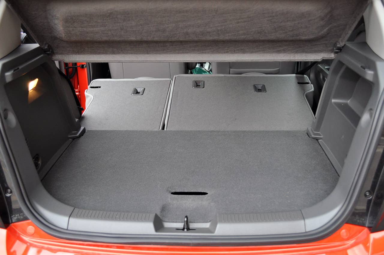2012 Chevrolet Sonic LTZ rear cargo area