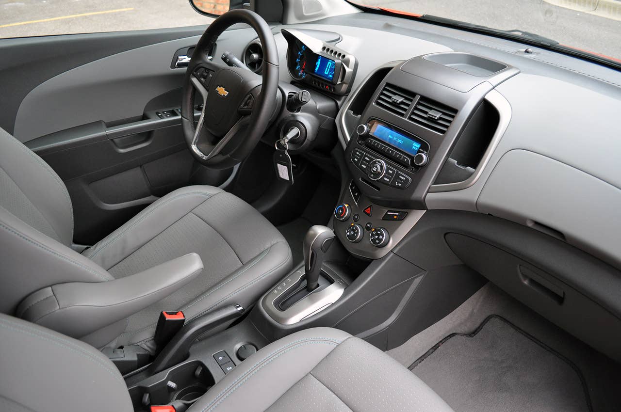 2012 Chevrolet Sonic LTZ interior