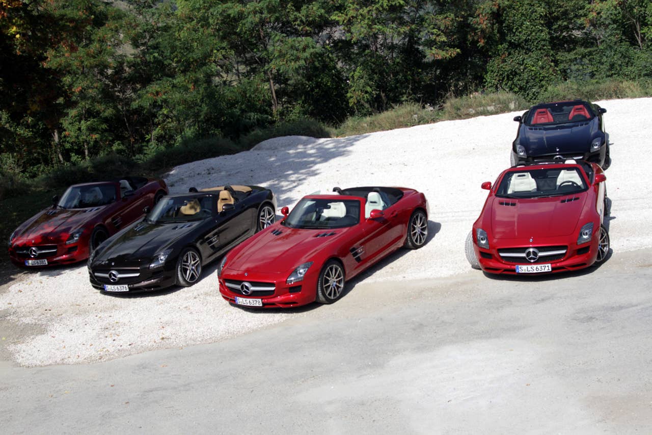 2012 Mercedes-Benz SLS AMG Roadster group