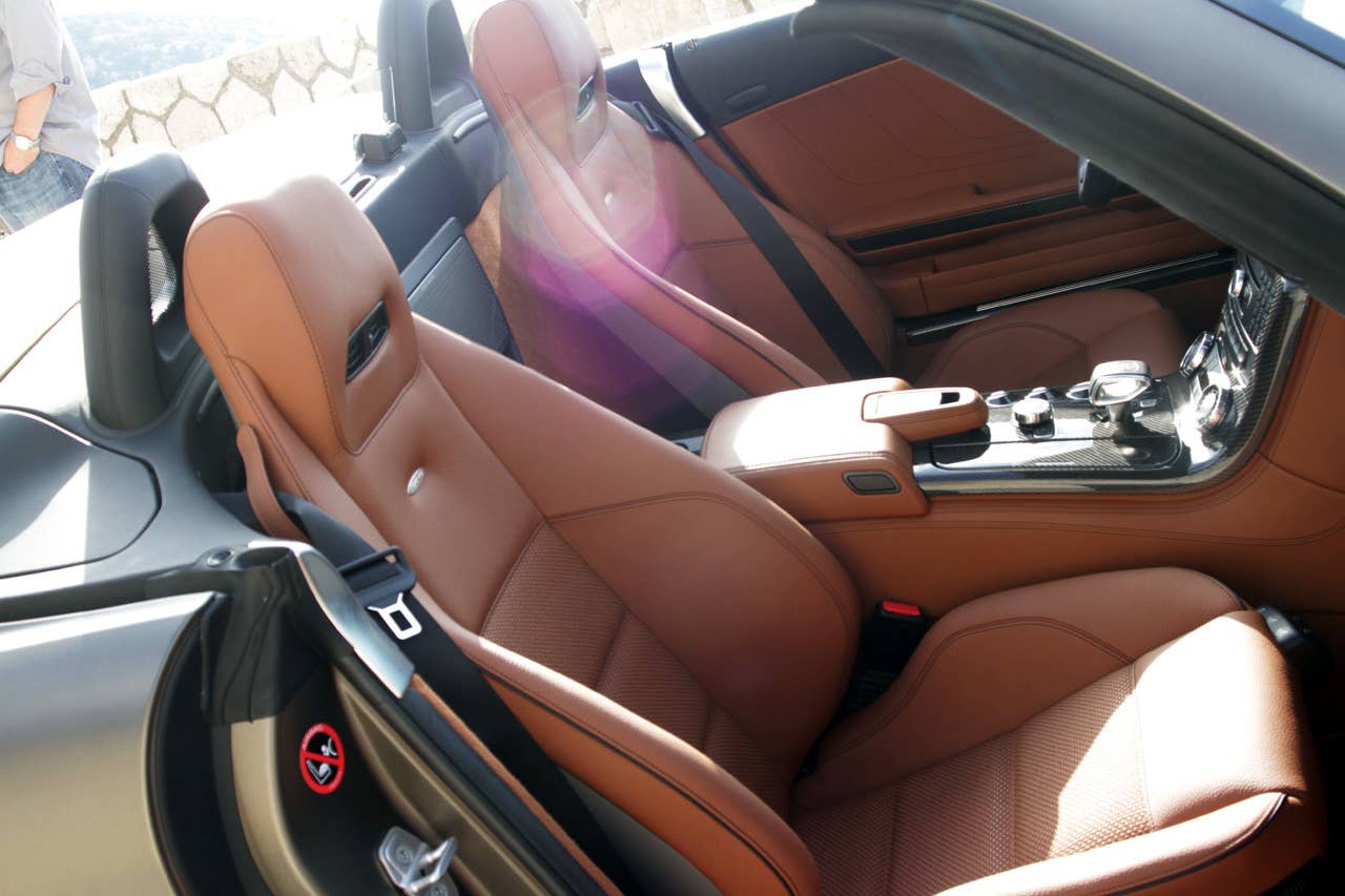 2012 Mercedes-Benz SLS AMG Roadster seats