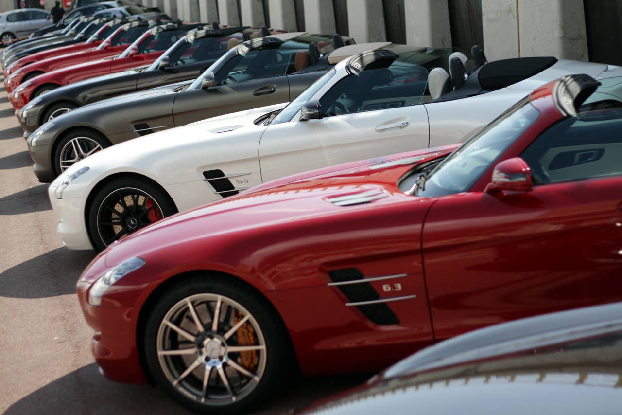 2012 Mercedes-Benz SLS AMG Roadster group